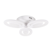 Imagine Plafoniera Petal LED 48W 3CCT cu telecomanda, alb, Erste