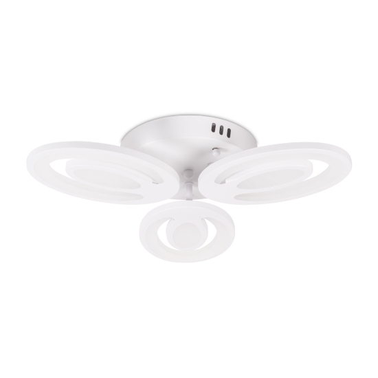 Imagine Plafoniera Petal LED 48W 3CCT cu telecomanda, alb, Erste