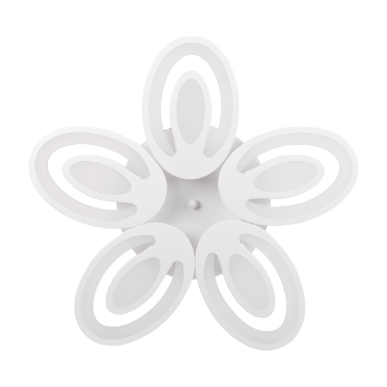 Imagine Plafoniera Petal LED 80W 3CCT cu telecomanda, alb, Erste