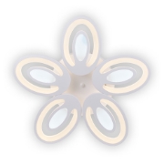 Imagine Plafoniera Petal LED 80W 3CCT cu telecomanda, alb, Erste