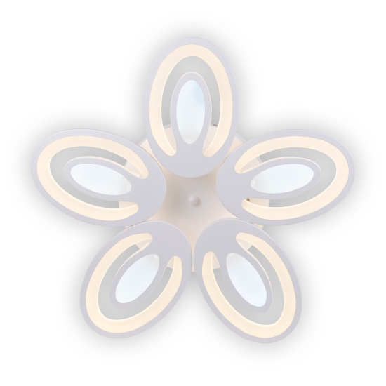 Imagine Plafoniera Petal LED 80W 3CCT cu telecomanda, alb, Erste
