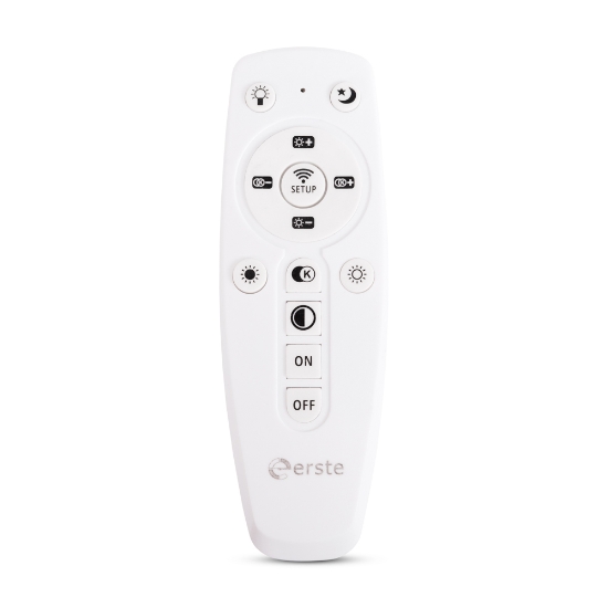 Imagine Plafoniera Petal LED 80W 3CCT cu telecomanda, alb, Erste
