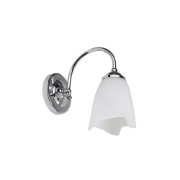 Imagine Aplica Silvia Crom+Alb 1xE27 60W