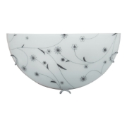 Imagine Aplica Flower Alb+Negru 1xE27 60W