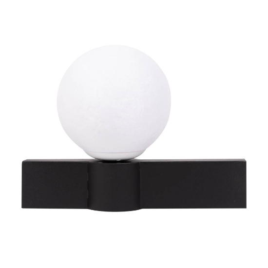 Imagine Aplica Glace 1XE27 IP20, negru+alb, Erste