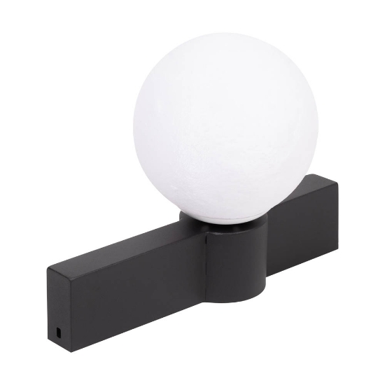 Imagine Aplica Glace 1XE27 IP20, negru+alb, Erste