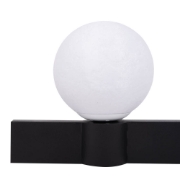 Imagine Aplica Glace 2XE27 IP20, negru+alb, Erste