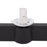 Imagine Aplica Glace 2XE27 IP20, negru+alb, Erste