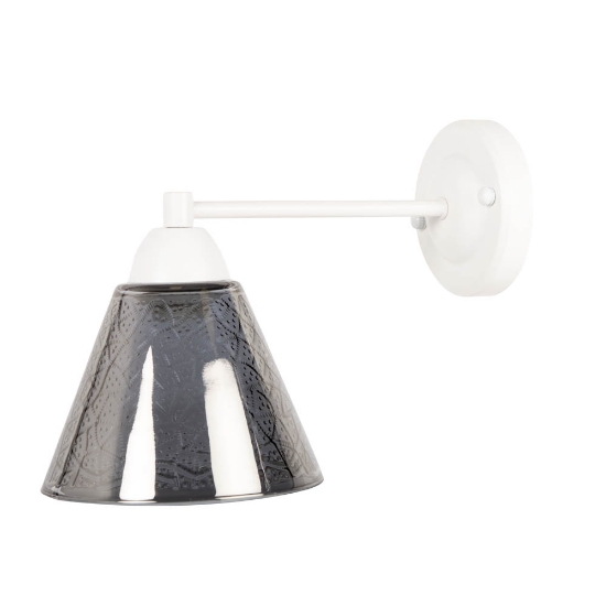 Imagine Aplica Fare 1XE27 IP20, alb+negru, Erste