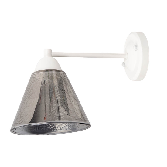 Imagine Aplica Fare 1XE27 IP20, alb+negru, Erste