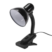 Imagine Lampa Birou Clip Negru 1xE27 60W