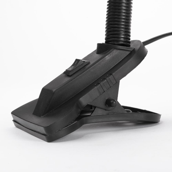 Imagine Lampa Birou Clip Negru 1xE27 60W