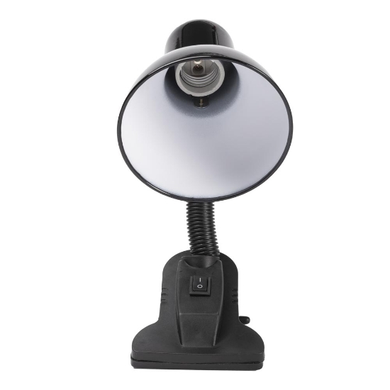 Imagine Lampa Birou Clip Negru 1xE27 60W