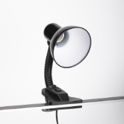 Imagine Lampa Birou Clip Negru 1xE27 60W