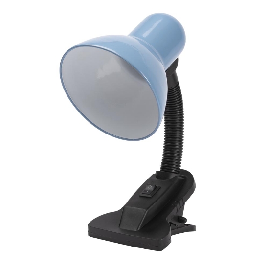 Imagine Lampa Birou Clip Bleu 1xE27 60W