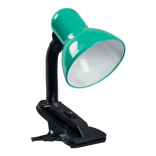 Imagine Lampa Birou Clip Verde 1xE27 60W