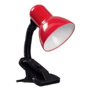 Imagine Lampa Birou Clip Rosu 1xE27 60W
