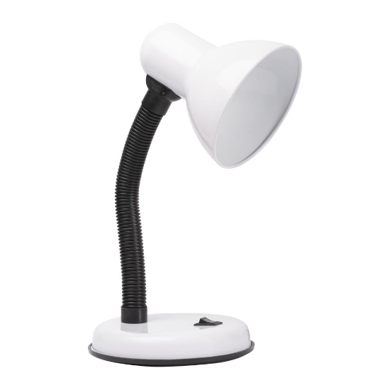 Imagine Lampa Birou Clasic Alb 1xE27 60W