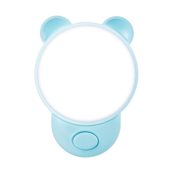 Imagine Lampa de veghe Blue LED 1.2W IP20, albastru, Erste