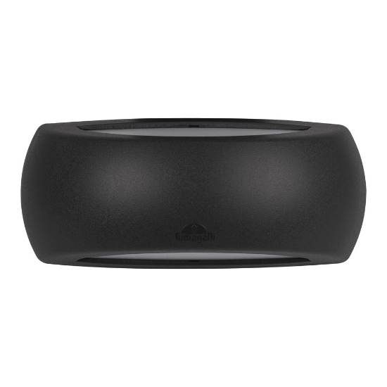 Imagine Aplica Francy 6W LED E27 2700k IP66, negru, Fumagalli