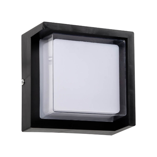 Imagine Aplica Siera LED patrat 12W 6000K IP65, Erste