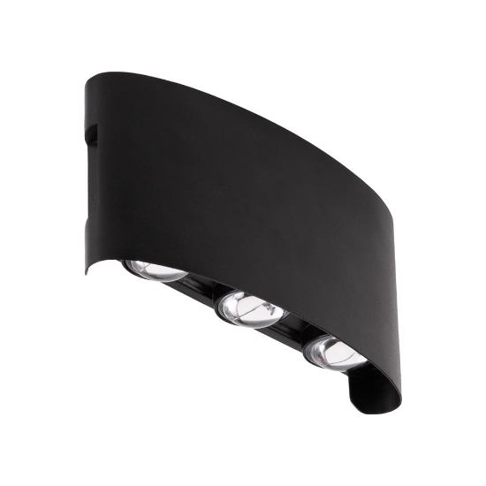 Imagine Aplica Monty LED 6X6W 3000K IP54, negru, Erste