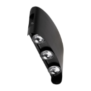 Imagine Aplica Monty LED 6X6W 3000K IP54, negru, Erste