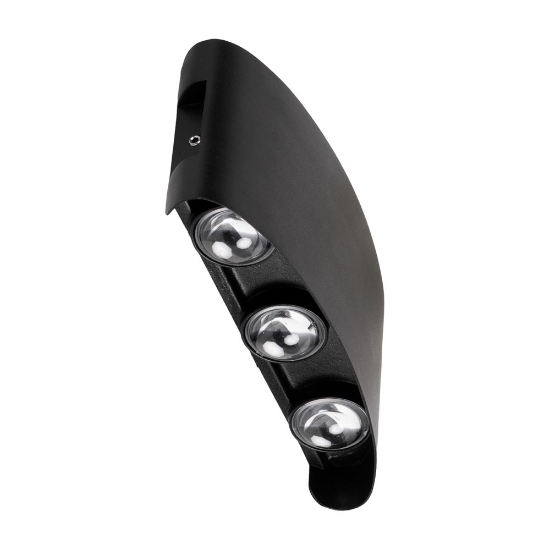Imagine Aplica Monty LED 6X6W 3000K IP54, negru, Erste