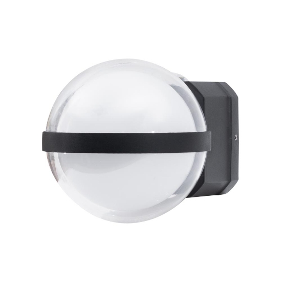 Imagine Aplica Nisa LED 13W 6000K IP65, negru, Erste