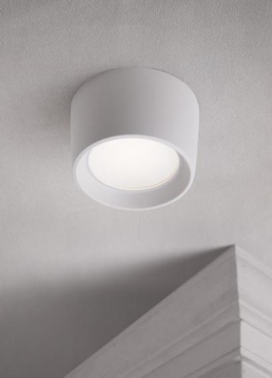 Imagine Plafonieră Livia 10W 3000K-6500K IP55, alb, Fumagalli