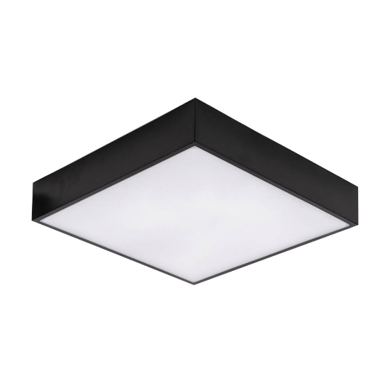 Imagine Plafoniera Ruut LED cu senzor 24W 4000K 30cm IP54, Erste