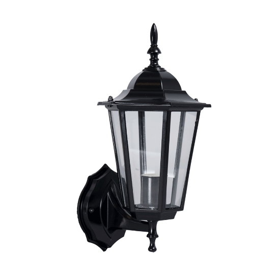 Imagine Lampa Gradina Corona Negru 1xE27 60W IP44