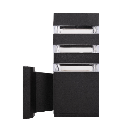 Imagine Aplica Sevila 1XE27 40W IP44, negru, Erste