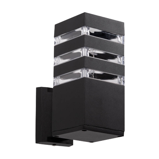 Imagine Aplica Sevila 1XE27 40W IP44, negru, Erste