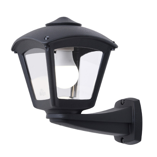 Imagine Aplica Roby 1XE27 IP55, gri, Fumagalli