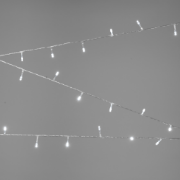 Imagine Instalatie Craciun Alb 100 LED 8m IP20