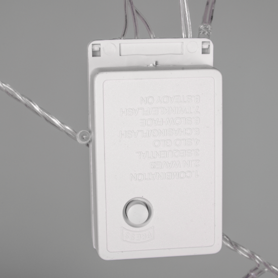 Imagine Instalatie Craciun Alb 100 LED 8m IP20