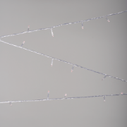 Imagine Instalatie Craciun Rosu 100 LED 8m IP20