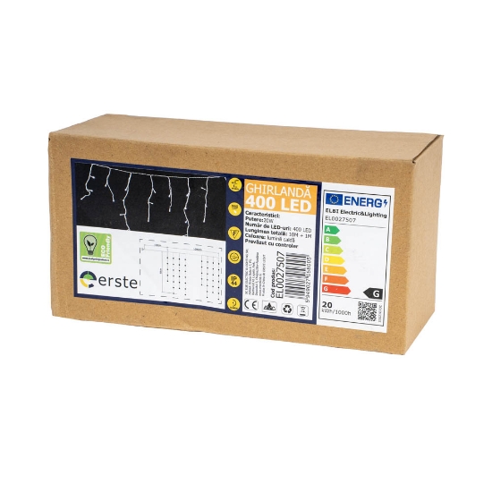 Imagine Ghirlanda Alb Cald 400LED 10x0.6m IP44