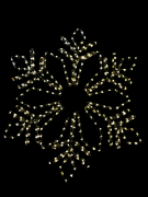 Imagine Decoratiune LED Fulg de Nea 60x60cm IP44