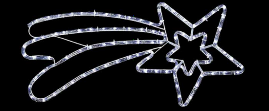 Imagine Decoratiune LED Cometa 75x35cm IP44
