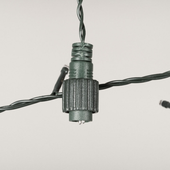 Imagine Instalatie Extensibila 50 LED 3.6W 2700K Cablu Verde
