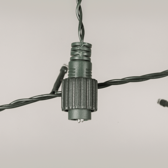 Imagine Instalatie Extensibila 50 LED 3.6W 2700K Cablu Verde