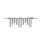 Imagine Ghirlanda Extensibila 100 LED 7.2W 2700K 2M