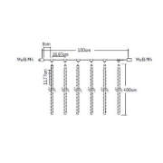 Imagine Perdea Extensibila 204 LED 21.6W 6400K 4M