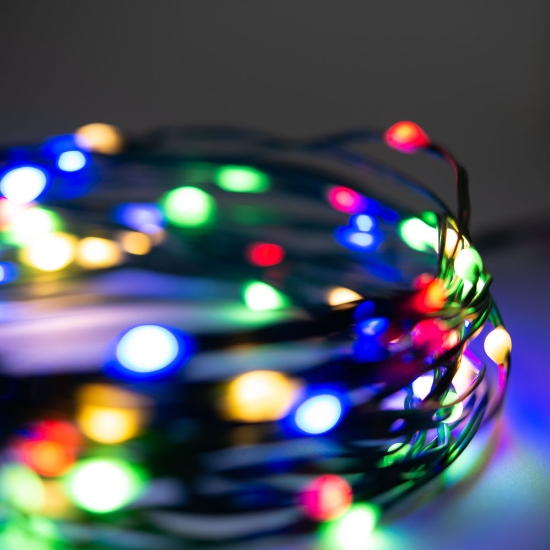 Imagine Instalatie 75 LED 7.5M Multicolor IP44 Timer CV