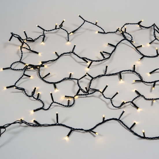 Imagine Instalatie 100LED 5M Alb Cald IP20