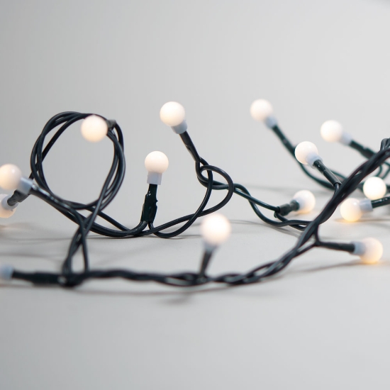 Imagine Instalatie Bubbles 100LED 5M Alb Cald IP20