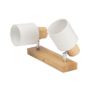 Imagine Spot Bara Nordik Alb+Natur 2XE14 40W