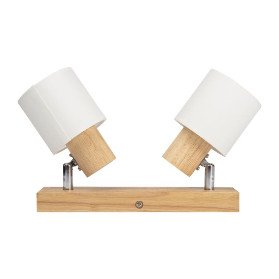 Imagine Spot Bara Nordik Alb+Natur 2XE14 40W